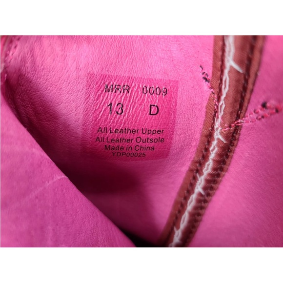TWISTED X "Tough Enough To Wear Pink" Cowboy Boots Breast Cancer Size 13 D Mens - Picture 10 of 10